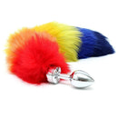 Buttplug RVS Klein Met unicorn staart-Erotiekvoordeel.nl