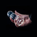 Dark Crystal - Bollen Buttplug 14,5 x 6 cm - Transparant-Erotiekvoordeel.nl