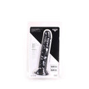 Kiotos Cox - Dildo 23 x 4,5 cm - Zwart-Erotiekvoordeel.nl