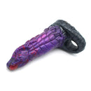 Kiotos Monstar - Fjörgyn - Penis Sleeve - Extra Omvang - Verdikkend - Paars/Zwrt-Erotiekvoordeel.nl