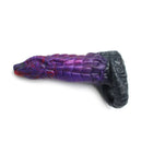 Kiotos Monstar - Fjörgyn - Penis Sleeve - Extra Omvang - Verdikkend - Paars/Zwrt-Erotiekvoordeel.nl