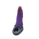 Kiotos Monstar - Fjörgyn - Penis Sleeve - Extra Omvang - Verdikkend - Paars/Zwrt-Erotiekvoordeel.nl