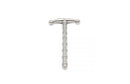 Kiotos Steel - Stalen Penisstick Ribbed XL-Erotiekvoordeel.nl