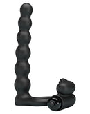 Pretty Love - Penis Vibrerende Cockring Met Buttplug Hercules - Zwart-Erotiekvoordeel.nl