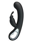 Pretty Love - Webb - Rabbit Vibrator - Zwart-Erotiekvoordeel.nl