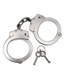 Rimba Bondage Play - Metalen Politie Handboeien - Extra Zwaar - Handboeien Voor Rollenspel-Erotiekvoordeel.nl