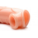 Size Matters - Extender Gebogen Penis Sleeve - Lichte Huidskleur-Erotiekvoordeel.nl