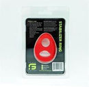 Sport Fucker Cockring en Ball Tugger Stabilizer - rood-Erotiekvoordeel.nl