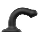Strap-On-Me - Semi-Realistische Dildo Met Zuignap - Zwart-Erotiekvoordeel.nl