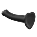 Strap-On-Me - Semi-Realistische Dildo Met Zuignap - Zwart-Erotiekvoordeel.nl