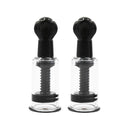 Twist Cups Zwarte Tepelzuigers (ook Voor andere lichaamsdelen geschikt!)-Erotiekvoordeel.nl