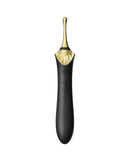 Zalo - Bess 2 - Verwarmde Pinpoint Clitoris Vibrator- Met Extra opzetstukken - Obsidian Zwart-Erotiekvoordeel.nl