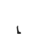 All Black - Kleine Realistische Dildo 9 x 2 cm - Zwart-Erotiekvoordeel.nl