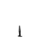All Black - Smalle Buttplug 12 x 2.5 cm - Zwart-Erotiekvoordeel.nl
