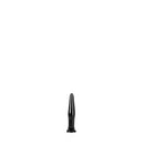 All Black - Smalle Buttplug 12 x 2.5 cm - Zwart-Erotiekvoordeel.nl