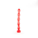 All Red - Anaal kralen 32 x 3,4 cm - Rood