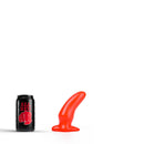 All Red - Buttplug 13 x 5 cm - Rood