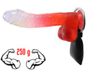 Balzak Gewicht In Leren zakje Strong Man Met Ring - 250 gram