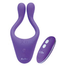 BeauMents - Doppio 2.0 - Massager Voor Koppels Met Afstandsbediening - Paars-Erotiekvoordeel.nl