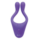 BeauMents - Doppio 2.0 - Massager Voor Koppels Met Afstandsbediening - Paars-Erotiekvoordeel.nl