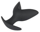 Black Velvets – Siliconen Anale Ankerplug met Intern Tegendruk voor Extra Intens Gevoel 9 cm - Zwart-Erotiekvoordeel.nl