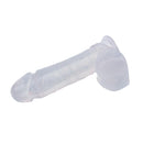 Chisa - Dildo Met Zuignap 19, 5 cm - Transparant-Erotiekvoordeel.nl