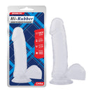 Chisa - Dildo Met Zuignap 19, 5 cm - Transparant-Erotiekvoordeel.nl
