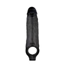 Chisa Novelties - Mighty Loop - Penis Sleeve Met Scrotum Lus - Zwart-Erotiekvoordeel.nl