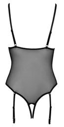 Cottelli Collection - Kruisloos Body - Zwart