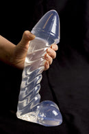 Dinoo - Dildo Irritator 29 x 7,6 cm - Transparant