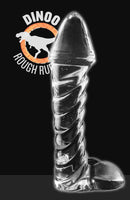 Dinoo - Dildo Irritator 29 x 7,6 cm - Transparant