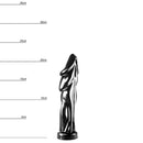 Dinoo - Dildo Liaxiornis 22 x 5,8 cm - Zwart
