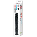 Dinoo - Extreme XXL Dildo Met Handvat - Damocles - 42,5 x 4,5 cm - Zwart-Erotiekvoordeel.nl