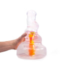 Dinoo - Primal Desires Extra Grote Dildo Met Zuignap Trike - Transparant