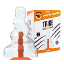 Dinoo - Primal Desires Extra Grote Dildo Met Zuignap Trike - Transparant