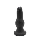 Dinoo - XXL Anaal Dildo Met bolvormige verdikking Van TPE - Zwart