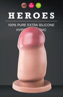 Heroes - No. 22 - Anaal Plug - Extra dik - 17 x 8 cm - Lichte Huidskleur-Erotiekvoordeel.nl