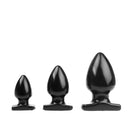 I ♥ Butt - Bolvormige Buttplug - M - Zwart