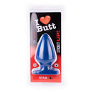 I ♥ Butt - Dikke Buttplug - L - Blauw