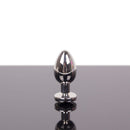 Kiotos Buttplug RVS Met Zwart Kristal