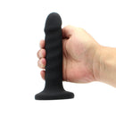 Kiotos Cox - Siliconen Dildo 18 x 3 cm - Zwart
