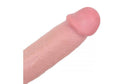 Kiotos Cox - Sliding Skin Dubbellaags Dildo 24 x 4,5 cm - Lichte Huidskleur-Erotiekvoordeel.nl