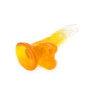Kiotos Cox Color - Gekleurde Dildo 03 - 17,5 x 3,2 cm - Transparant/Geel-Erotiekvoordeel.nl