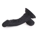 Kiotos Cox - Dildo 16 x 4 cm - Zwart-Erotiekvoordeel.nl