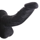 Kiotos Cox - Dildo 16 x 4 cm - Zwart-Erotiekvoordeel.nl