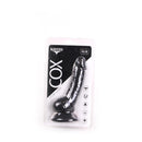 Kiotos Cox - Dildo 17 x 3 cm - Zwart-Erotiekvoordeel.nl