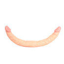 Kiotos Cox - Dubbele Dildo 40 x 3,6/3,8 cm - Lichte Huidskleur-Erotiekvoordeel.nl