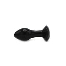 Kiotos Glass - Glazen Buttplug Crystal Gem - Zwart