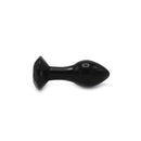 Kiotos Glass - Glazen Buttplug Crystal Gem - Zwart