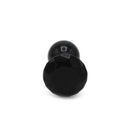 Kiotos Glass - Glazen Buttplug Crystal Gem - Zwart